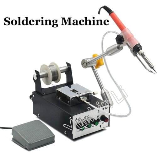 Precision Digital Soldering Machine Pedal Automatically Out of Tinall-Round Adjustment Tin Soldering Machine