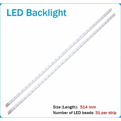 LED Backlight Lamp strip For Samsung louvre 49" 160616 Un49k5300 UE49K5100AK CY-FK049BNEV3H BN95-03721A