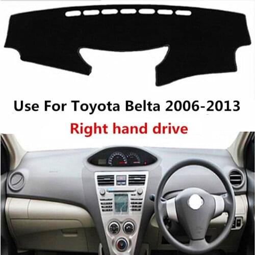 TAIJS Factory Sport Simple Polyester Fibre Car Dashboard Cover For TOYOTA Belta 2006 2007 2008 2009 2010 111213 Right hand drive