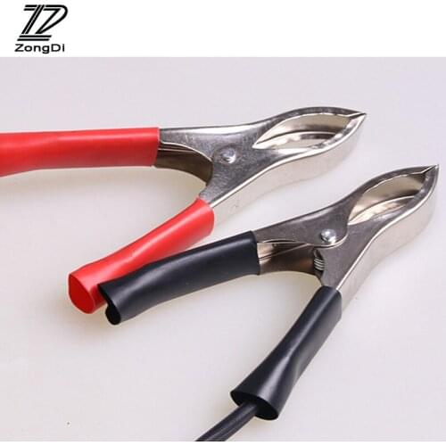 ZD 1X Car Alligator Clip Cable Battery tran to cigarette lighter interface For Hyundai i30 ix35 tucson Mazda 3 6 cx-5 Fiat punto