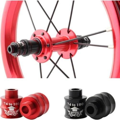 1 Pair Bicycle Hub Extension Seat 74mm To 100mm Frontk Hubs Adapter Converter MTB Road Bike Parts Tools