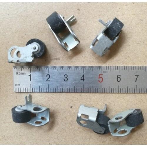 6Pieces/Lot Wheel Diameter:10mm Pressure Belt Pulley Recorder Movement Accessories