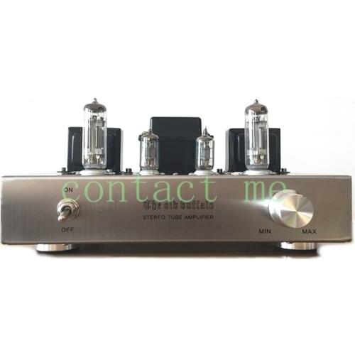 6C19 tube power amplifier, silver wire manual scaffolding, full sound like 300B. output power about 6W, good bass effect