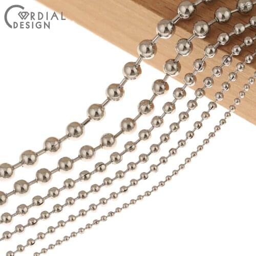 Cordial Design Jewelry Accessories/Stainless Steel Chains/Hand Made/DIY Making/Beads Chains/Jewelry Findings & Components