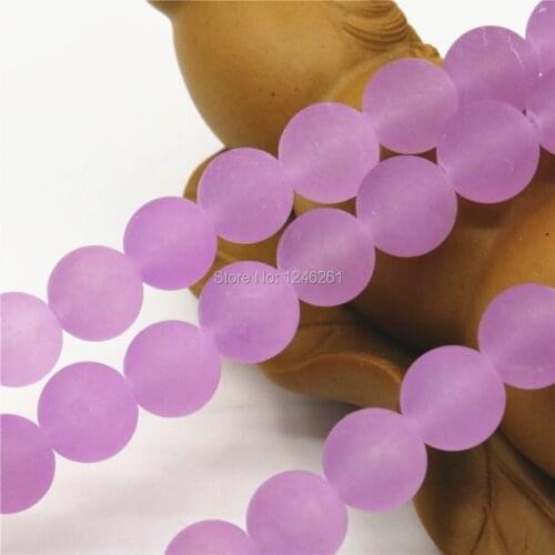 10 12mm Accessories Alexandrite Matting Loose Beads Stone Crafts DIY Beads Accessory Parts 15inch Jewelry Making Gems Girl Gifts