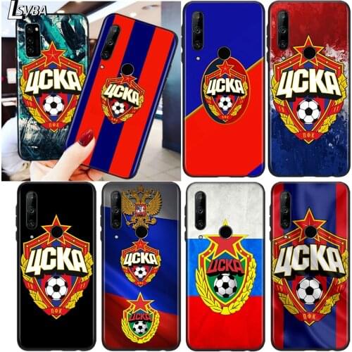 Silicone Cover PFC CSKA Moscow Football Team For Huawei Honor 9C 9S 9A 9X 9N 9 8S 8C 8X 8A 8 V9 Lite Pro 2020 2019 Phone Case