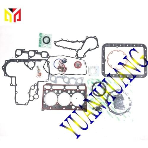 D1703 D1703-N Engine Full Gasket Kit Overhual Set For KUBOTA Excavator Tractor Diesel Cylinder Head Valve Seal