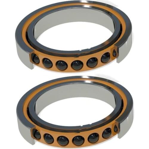 DALUO 7000C 7000C P4 HQ1 DB DT 7000 10X26X8 Precision Angular Contact Bearings ABEC-7 Si3N4 Ceramic Ball CNC Machine Tool