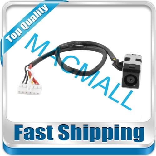 New For HP DV5 DV6 CQ61 G61 DV6-1000 DV6-2000 DV7-2000 6Pin DC Power Jack Harness Cable Connector