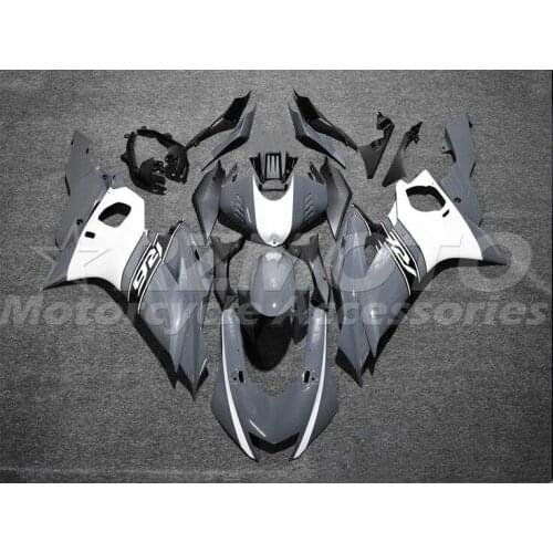 New ABS Motorcycle Fairing Kits Fit For Yamaha YZF 600 R6 2017 2018 2019 2020 R6 17 18 19 20 Custom Gray White