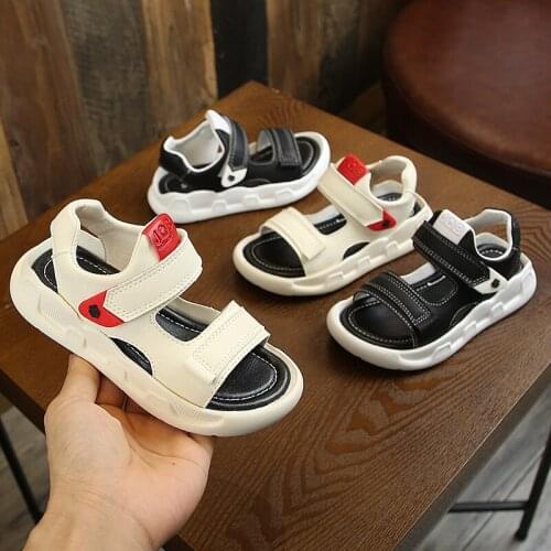 New Boys Sandals Kids Shoes Princess Sweet Anti-kick Beach Sandals For Toddlers 2020 Infantil Soft Summer Shoes Size 21-36