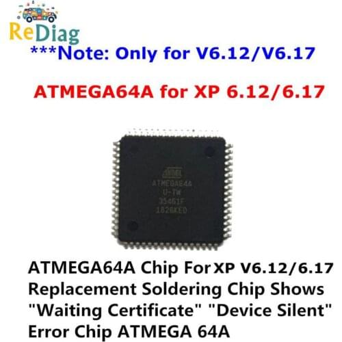 New original IC ATMEGA64A-AU Chip For XPROG V5.84/V5.86/V6.12/V6.17 Error" Waiting Certificate" Chip ATMEGA64A ATMEGA64AAU