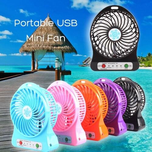Hot New Portable Mini Handheld Fan Portable Rechargeable USB Desk Pocket Mini Fan Handheld Air Cooler Outdoor Office Fan