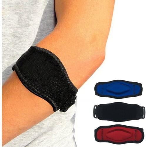 Adjustable Safety Nylon Elastic Elbow Brace Sleeve Elbow Pads Basketball Tennis Pain Protection Sport Gym Dropshipping Whosale