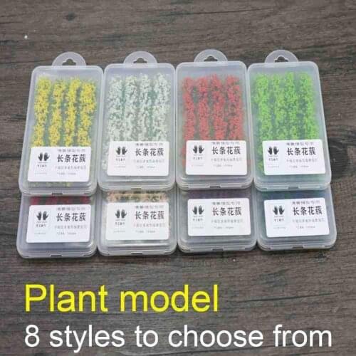 Garden Green Belt Model Flower Bed Grass Sand Table Isolation Plant Belt Lawn DIY Scene Material Simulation Green Model C1V1