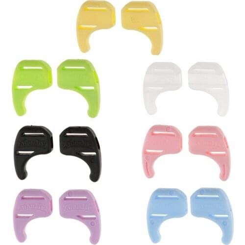 Silicone Kids Reading Eye Glasses Ear Hooks Grip Holder Tip 100 Pairs/ Set