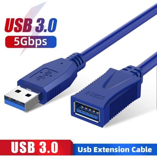 1.8M USB Extension Cable Male Female Data Sync Cable Fast Speed USB 3.0 Cable For Keyboard Printer Camera Mouse Game Controller