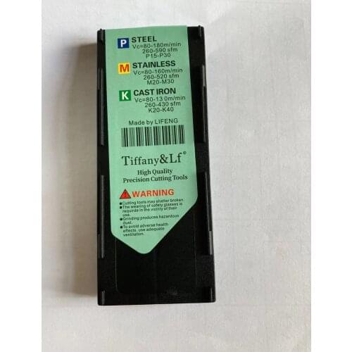 High hardness hardened steel fast feed milling blade titanium alloy color milling cutter head LNMU0303ZER-MJ