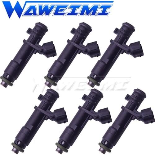 WAWEIMI 6 PCS Injector OEM 9660275780 gasoline injection nozzles For C-itroen C4 C5 Jump Peugeot 307 407 Expert 2.0 16V