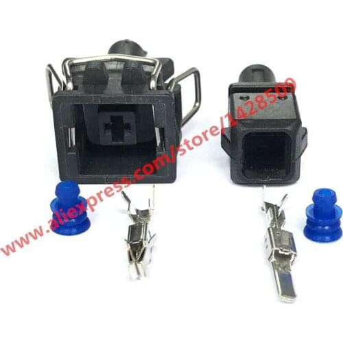 5 Sets Auto Plug 357972761 / 357 972 761 357972751 / 357 972 751 Female Male 1 Pin Automotive Connecotr For VW