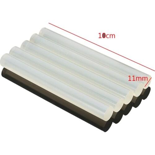 10Pcs 11mm Hot Melt Glue Sticks For Heat Pistol Glun Glue 11x100mm High Viscosity Glue Car Dent Repair Tool DIY Hand Tool Sticks