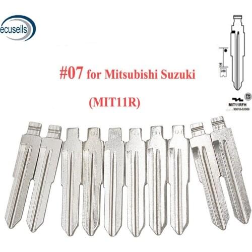 10pcs/lot, Universal Remotes Flip Blade 07# for KD Remote, NO.07 MIT11RFH Blade for Outlander Grandis ASX