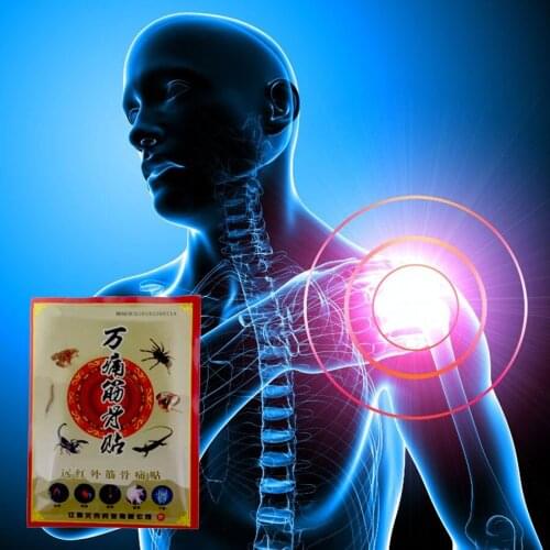 32PCS/4bags Spider venom Pain Relief Patch Chinese Medical Plaster for Foot Muscle Back Neck Pain Arthralgia