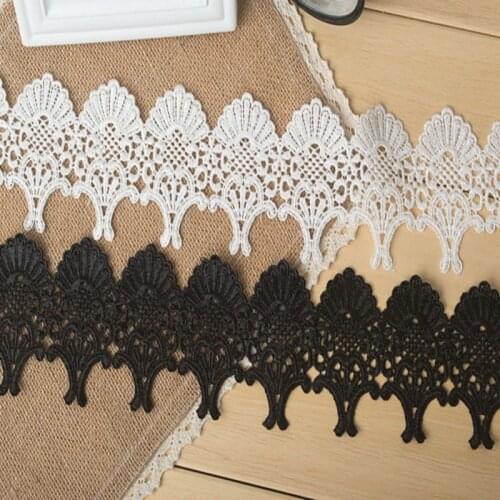 Quality 8cm national wind lace embroidery soluble polyester light DIY handmade accessories Hot sale