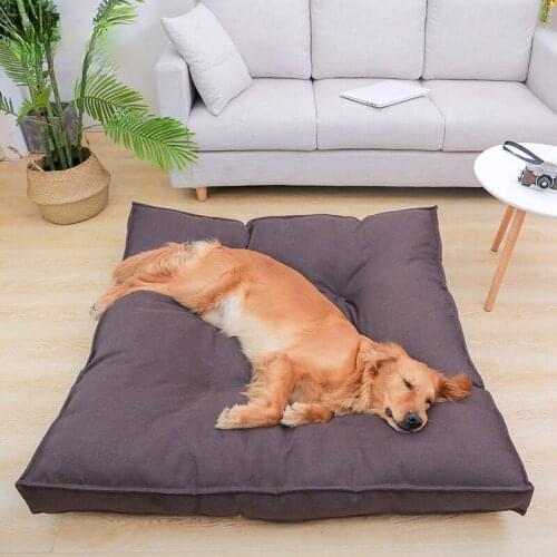 Large Pet Dog Cat Bed Puppy Cushion House Pet Soft Warm Kennel Dog Mat Blanket Winter Pet Bed