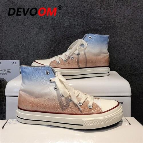 Мужские высокие кеды DEVOOM China At AliExpress