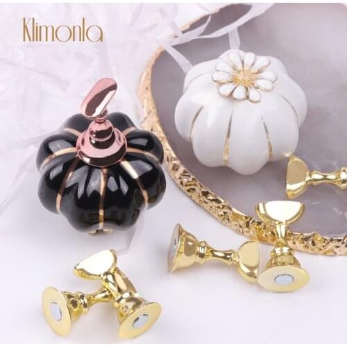 Nail Art Checkerboard Holder Display Nail Practice Stand Base Showing Shelf Beauty Salon Tool DIY Pumpkin Manicure Nail Pad