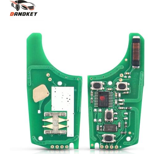 Dandkey Remote Key Electronic Circuit Board For Chevrolet Malibu Cruze Aveo Spark Sail 2/3/4/5 Buttons Car Control 315/433Mhz