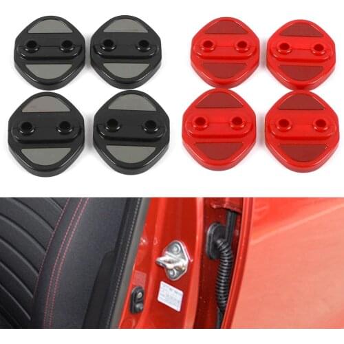 Chrome Plastic Anti Rust Water Proof Door Lock Cover For Suzuki Vitara 2016 2017 2018 2019 Car Detector Stick Styling