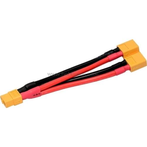 XT60 plug wire parallel connection cable to increase RC battery capacity
