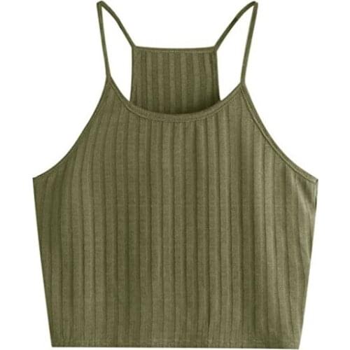 Summer Female Sexy Crop Top Tanks Fashion Sweater Cross Vest Solid Black Leisure Basic Vest Top Slim Clubwear