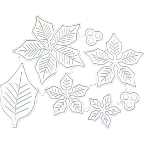 DIY Handicrafts Flowers and Leaves Cutting Dies Metal Cutting Stencils for Card