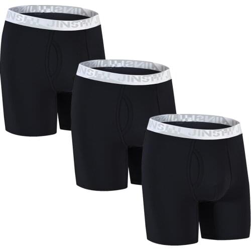 Mens Underwear Boxer-Shorts Breathable Bamboo Fashion Men Casual Convex-Design Mens Underwear Boxershorts Family Calecon Hot