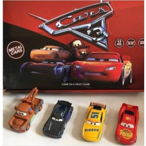 Lightning Mcqueen Mater Toy Cars Set