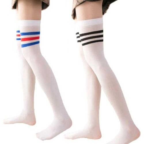 Women Socks Sexy Stockings Casual Thigh High Over Knee High Socks Girls Womens Female Long Knee Sock