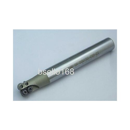 New 1pcs 2flute 20mm Round Indexable end mill holder EMR 5R 20-150-C20-2T RPMT1003