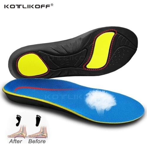 Flat feet Orthotic insoles Arch Support Inserts Orthopedic Shoes Insoles Heel Pain Plantar Fasciitis,Pronation for Men Woman