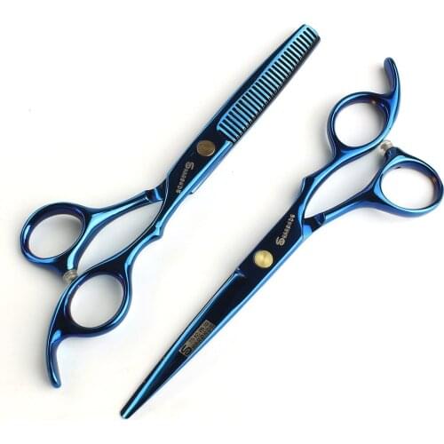 New 6 inch Professional hairdressing scissors stainless steel barber and barber scissors haircuts hair scissors set precision