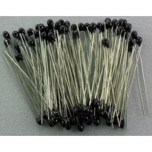 Fast Free ship 200pcs/lot NTC bead form thermistor(small black) MF5A10K/50K 5% 3950 2% ntc thermistor