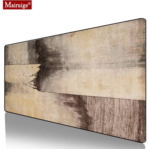 Vintage Persian Rug Gray Mouse Pad XXL Gamer Desk Mat Large Keyboard Pad Computer PC Padmouse Gaming MousePad 90x40cm/70x30cm