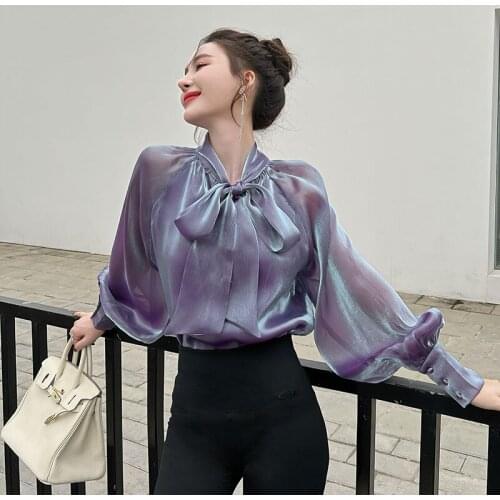 Цветные блузки WKOUD China At AliExpress