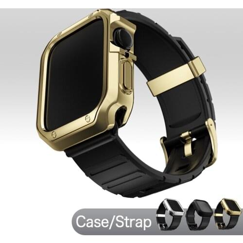 For Apple Watch 6 Strap Cover Protector Case Soft TPU Watchband Matching replacement Strap for Apple iWatch Series 6 se 5 4