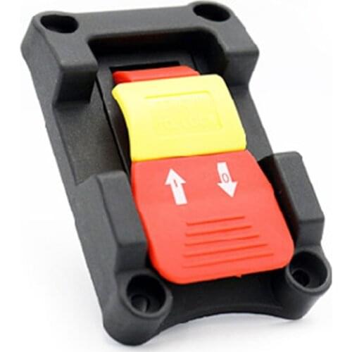 1pc Safety Locking Switch Double Throw Function 127V 18/15A for Table Saw Machine