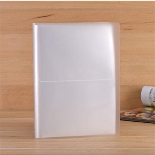 160 Pcs Capacity Cards 80 pockets 8.9*12.7cm Holder Albums For Board Games Cards Book Album Book Card