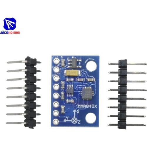 MMA7361 MMA8452Q Board 3-Axis Digital Triaxial Accelerator Accelerometer Sensor Module Shield For Arduino Precision Tilt