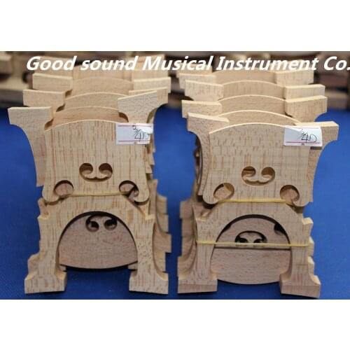 3 pc High quality Belgium most solid maple wood 3/4 cello bridge dried 20 years